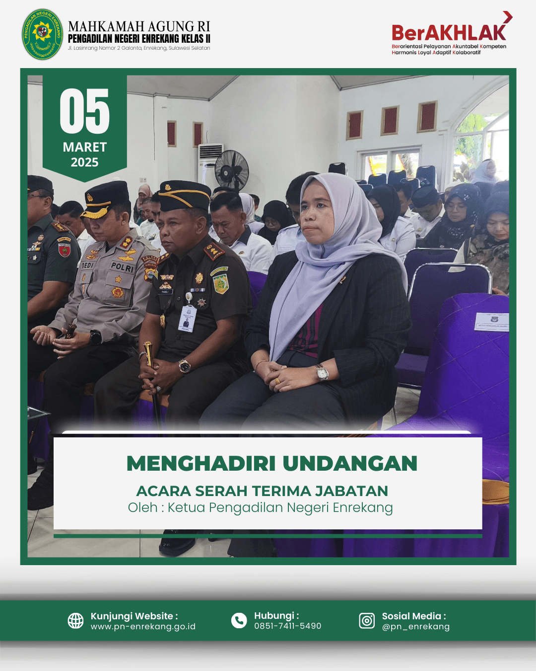 SERAH TERIMA JABATAN