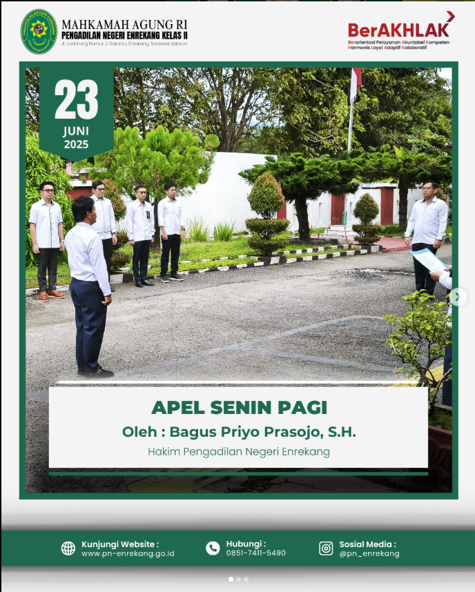 APEL PAGI
