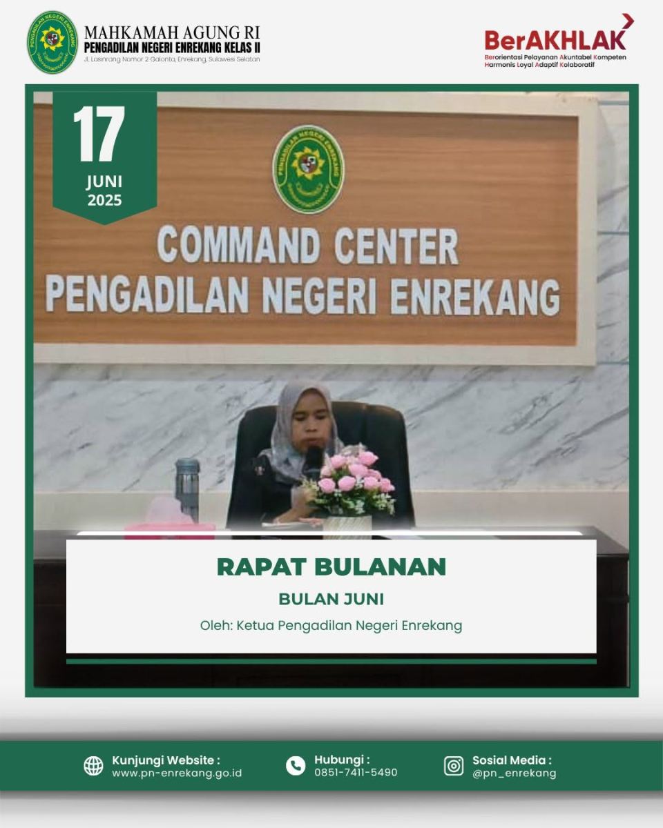 RAPAT BULANAN