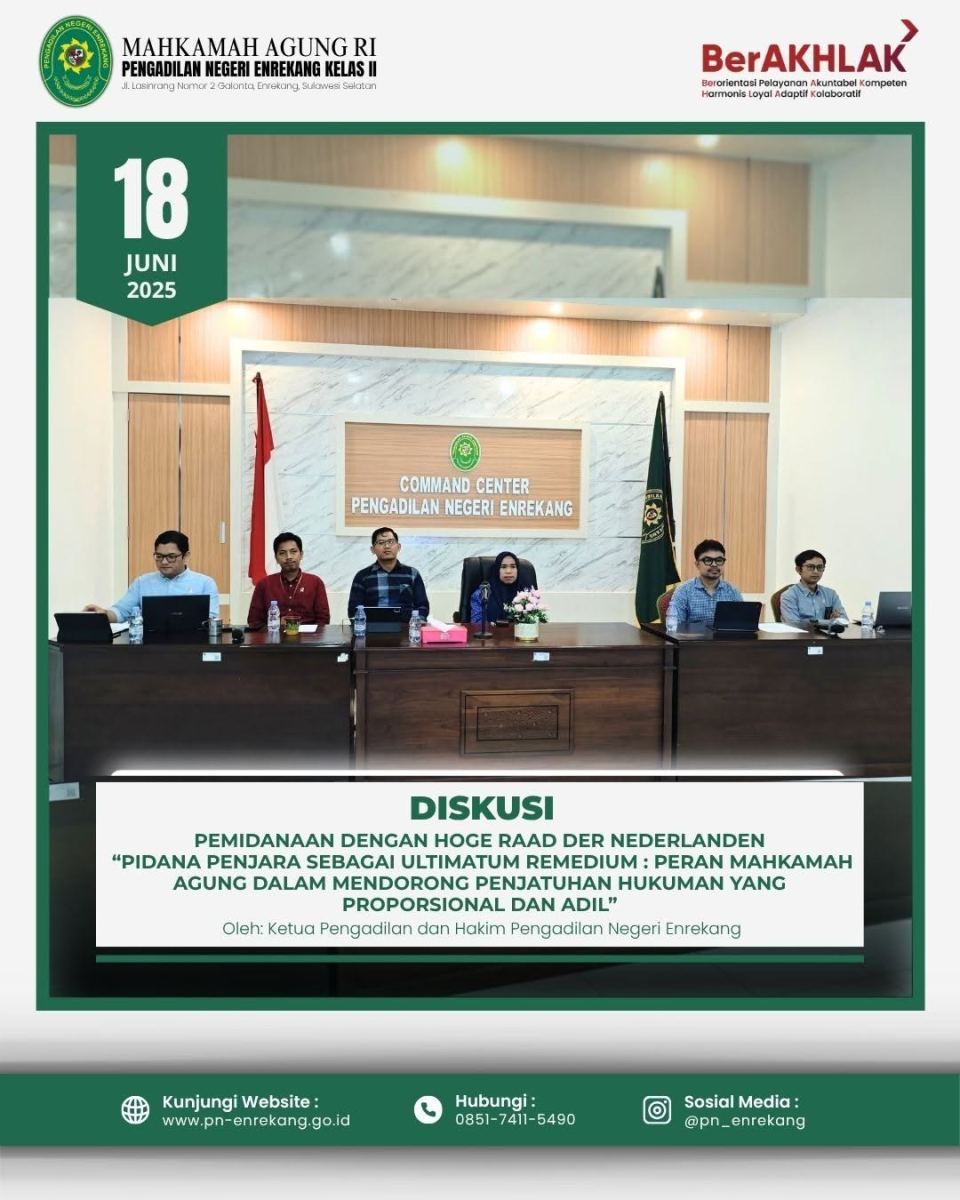 DISKUSI PEMIDANAAN