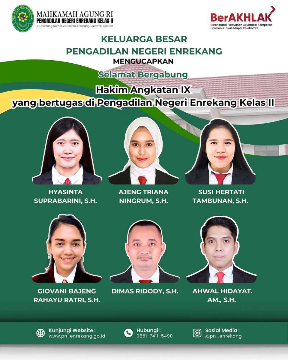 Pelantikan Hakim