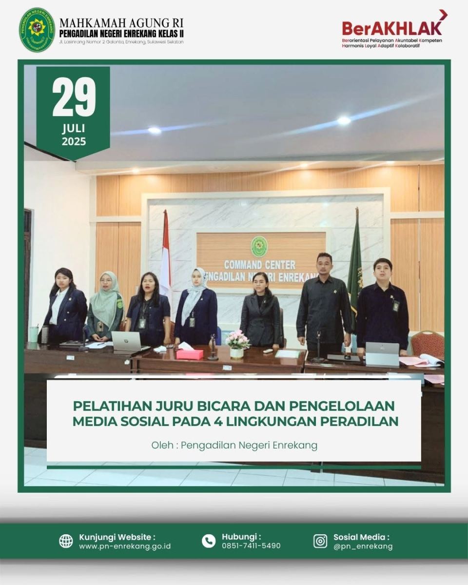 PELATIHAN JURU BICARA