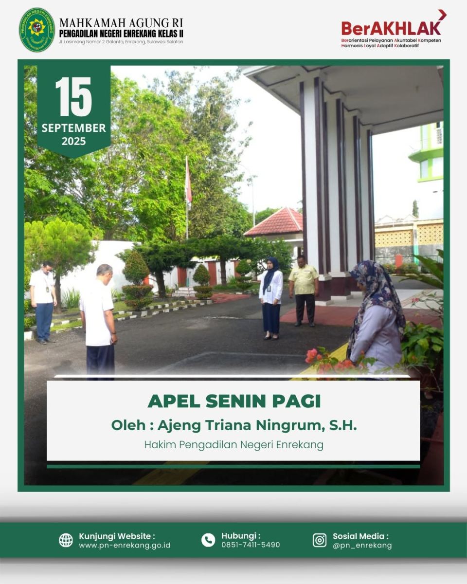 APEL PAGI