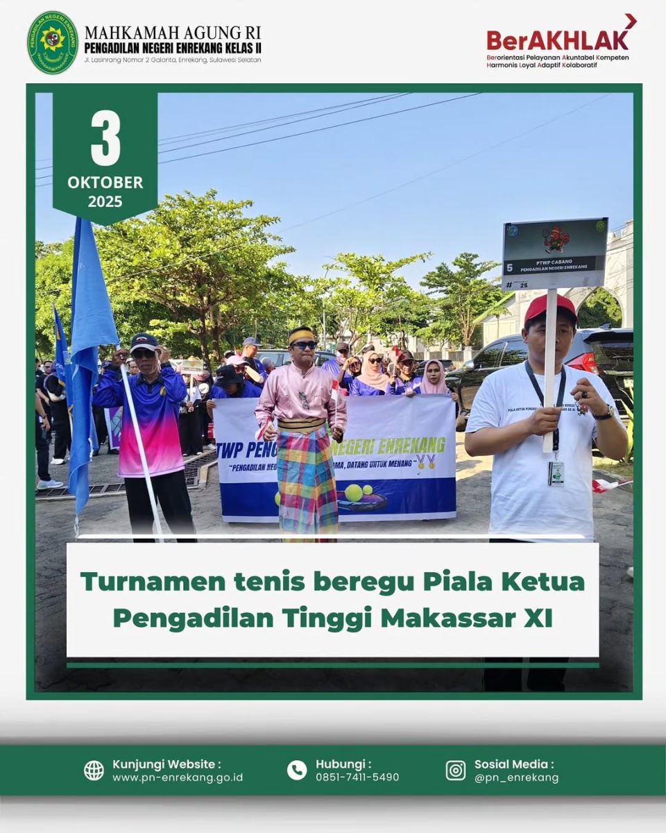 Ketua Pengadilan Tinggi Cup 2025