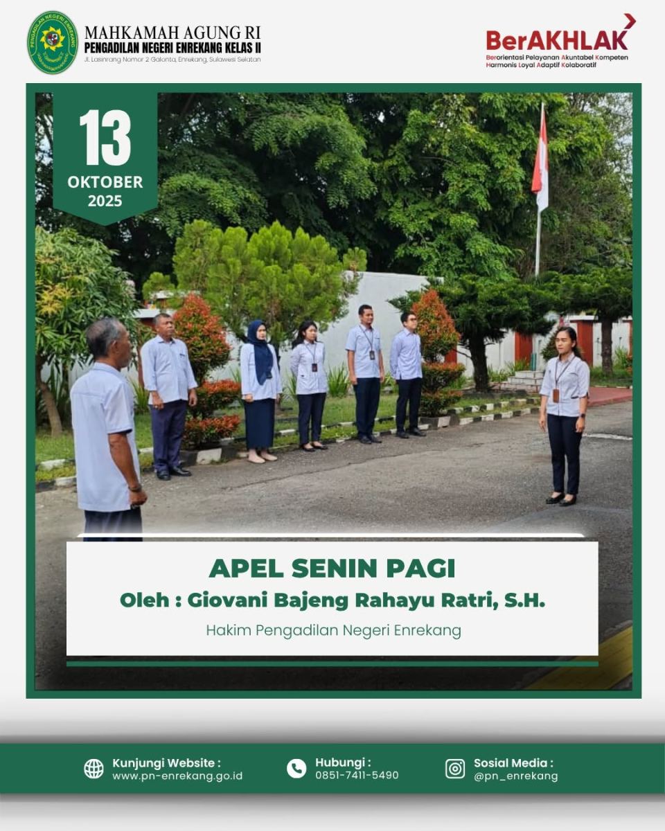 APEL PAGI