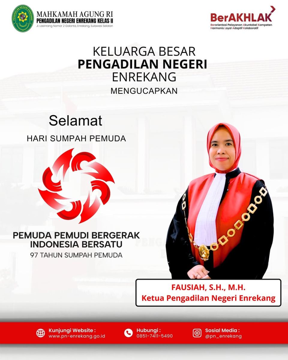 Peringatan Hari Sumpah Pemuda 28 Oktober 2025