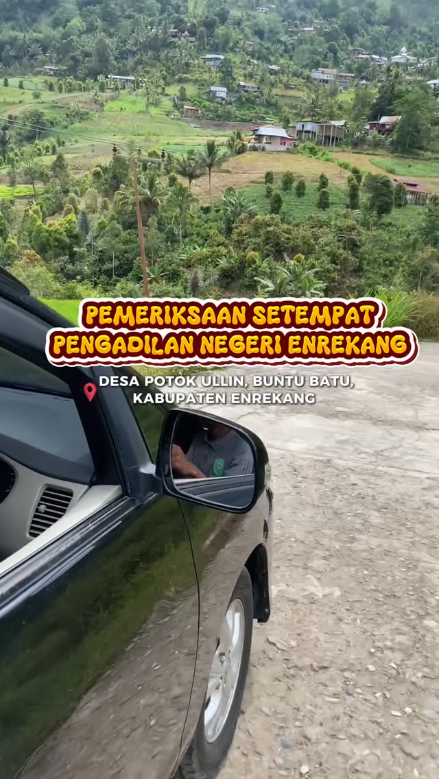 pemeriksaan setempat perkara perdata dengan nomor perkara 15/Pdt.G/2025/PN Enr